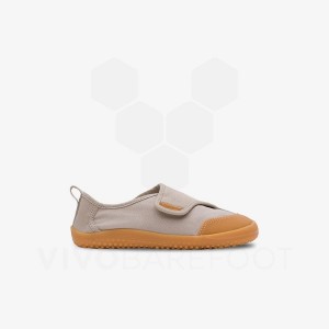 Kids' Vivobarefoot Gaia Preschool Shoes Brown | IL057HT