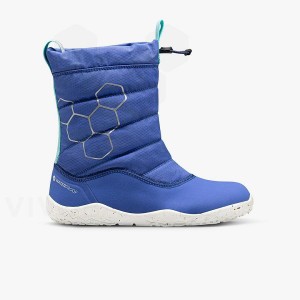 Kids' Vivobarefoot Lumi X Arctic Angels Juniors Shoes Blue | IL016WH