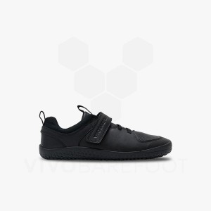 Kids' Vivobarefoot Primus Ludo School Shoes Obsidian | IL063BA