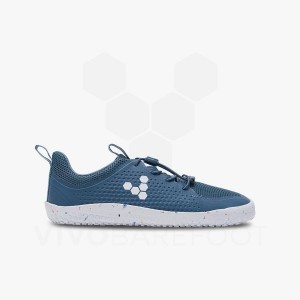 Kids' Vivobarefoot Primus Sport III Juniors Shoes Indigo | IL066YF