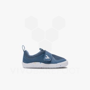 Kids' Vivobarefoot Primus Sport III Toddlers Shoes Indigo | IL071TL