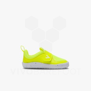 Kids' Vivobarefoot Primus Sport III Toddlers Shoes Lemon | IL070UK