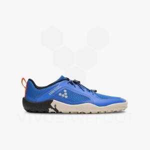 Kids' Vivobarefoot Primus Trail II FG Juniors Shoes Blue | IL084GY