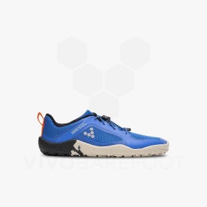 Kids' Vivobarefoot Primus Trail II FG Shoes Blue | IL086EI