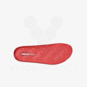 Kids' Vivobarefoot Thermal Insole Insoles Red | IL001AQ