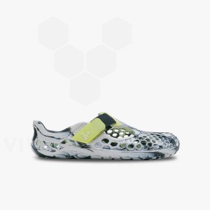 Kids' Vivobarefoot Ultra Bloom Juniors Shoes Obsidian / White | IL046SZ