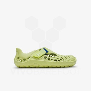 Kids' Vivobarefoot Ultra Bloom Sandals Light Green | IL005HT