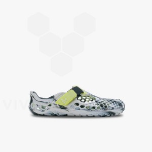 Kids' Vivobarefoot Ultra Bloom Shoes Obsidian / White | IL049PV