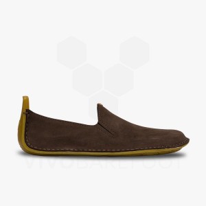 Men's Vivobarefoot Ababa II Lifestyle Shoes Coffee | IL302WH