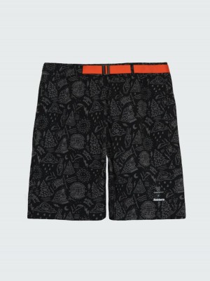 Men's Vivobarefoot Finisterre Shorts Black | IL284OB