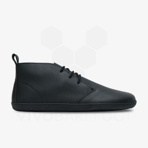 Men's Vivobarefoot Gobi III Lifestyle Shoes Black | IL318GY