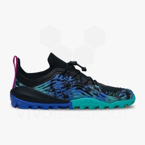 Men's Vivobarefoot Hydra Esc Trail Running Shoes Blue / Black | IL359RX