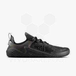 Men's Vivobarefoot Motus Strength Training Shoes Obsidian | IL356UK