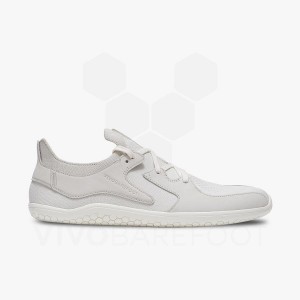 Men's Vivobarefoot Primus Asana II Lifestyle Shoes White | IL305TL