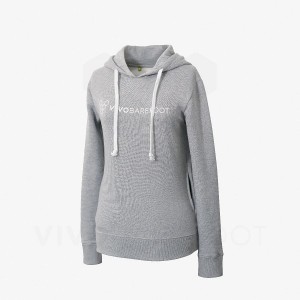 Men's Vivobarefoot Rapanui Sport Hoodie Grey | IL270CP