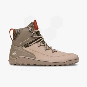 Men's Vivobarefoot Tracker Decon FG2 Hiking Shoes Brown | IL425DO