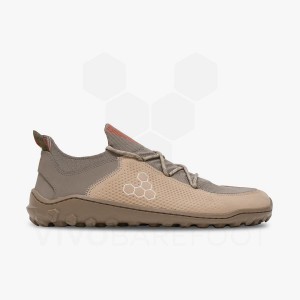 Men's Vivobarefoot Tracker Decon Low FG2 Hiking Shoes Brown | IL421HT