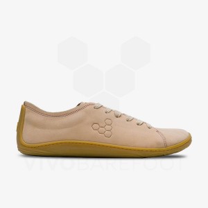 Women's Vivobarefoot Addis Lifestyle Shoes Beige | IL142AS