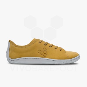 Women's Vivobarefoot Addis Lifestyle Shoes Mustard | IL139DO