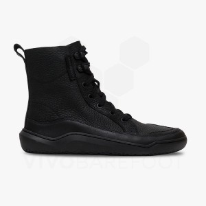 Women's Vivobarefoot Gobi Boot Lifestyle Shoes Obsidian | IL156MM