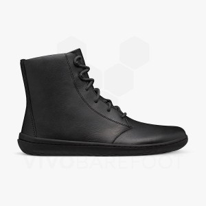 Women's Vivobarefoot Gobi HI IV Lifestyle Shoes Obsidian | IL119XG