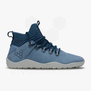 Women's Vivobarefoot Magna FG Hiking Shoes Blue | IL252UK