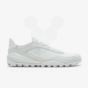 Women's Vivobarefoot Novus Hiking Shoes White | IL243DO