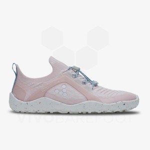 Women's Vivobarefoot Primus Trail Knit FG Hiking Shoes Pink | IL257PV